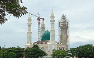 Muncul Kasus, Pembangunan Masjid Agung Karanganyar Terancam Tak Selesai