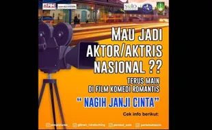 Film Nagih Janji Cinta, Ini 7 Karakter yang Diperankan Artis Lokal Solo