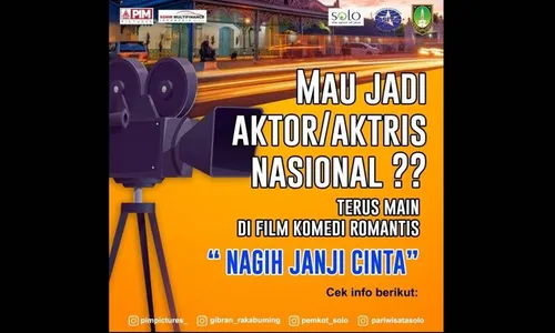 Film Nagih Janji Cinta, Ini 7 Karakter yang Diperankan Artis Lokal Solo