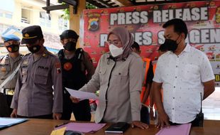 Kasus Narkoba, Polres Sragen Tangkap 2 Warga Karangmalang dan Sidoharjo