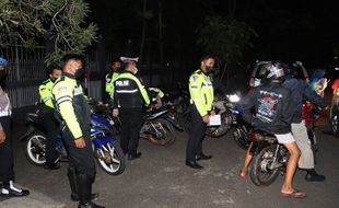 2 Jam Razia di Karanganyar, 34 Motor Brong Kena Tilang