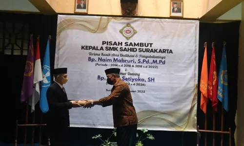 SMK Sahid Solo Kini Punya Kepala Sekolah Baru