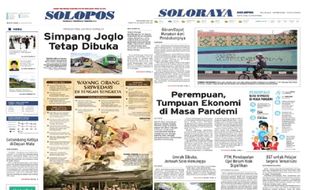 Solopos Hari Ini : Simpang Joglo Tetap Dibuka