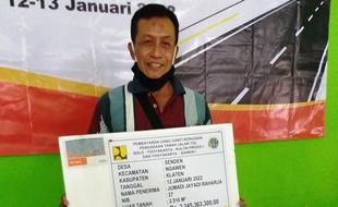 Berkah Tol Solo-Jogja, Seorang Tukang Batu Kantongi UGR Rp3,2 Miliar