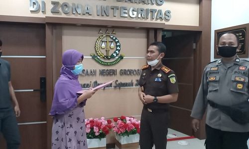 Restoratif Justice Kejari Grobogan, Pelaku Pencurian Menangis Bahagia