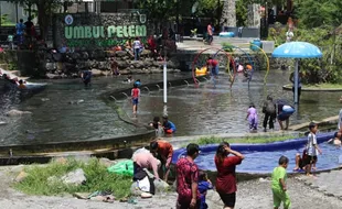 Umbul Pelem Klaten, Wahana Air Cocok untuk Bayi hingga Orang Dewasa