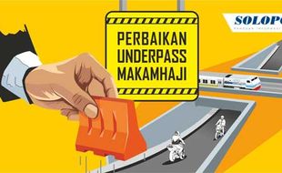 Lengkap, Ini Rute Pengalihan Arus Saat Underpass Makamhaji Ditutup