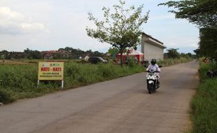 375 Hektare Lahan Pertanian Klaten Terdampak Jalan Tol Solo-Jogja