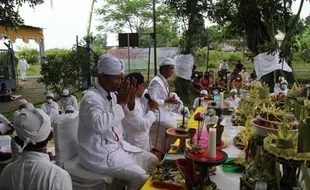 Umat Hindu Menahan Rindu Kemeriahan Melasti di Umbul Geneng Klaten