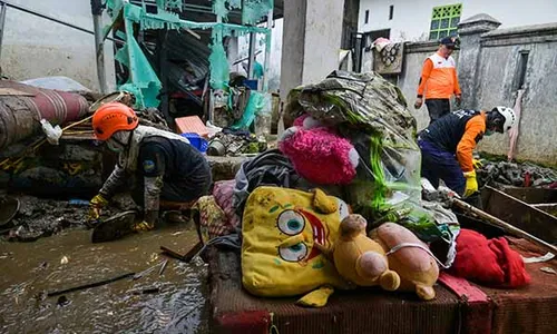 Begini Kondisi Rumah Warga Terdampak Banjir di Sukabumi Jabar