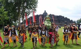 Pelestarian Budaya, Warga Gelar Tradisi Ruwat Rawat Borobudur