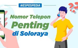 Catat Ya! Ini Nomor Telepon Darurat di Soloraya