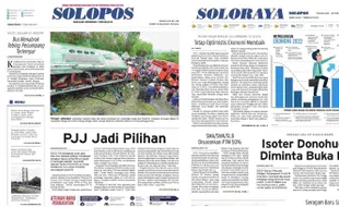 Solopos Hari Ini: PJJ Jadi Pilihan