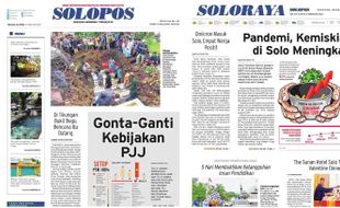 Solopos Hari Ini: Gonta-Ganti Kebijakan PJJ