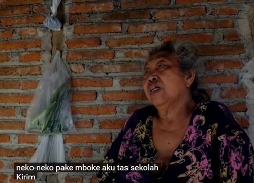 7 Tahun Tak Bertemu, Ini Pesan Rindu Ibu Tili Penangkap Buaya Berkalung Ban