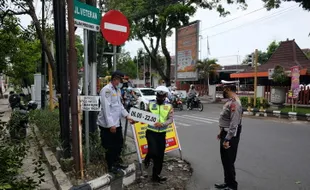 Pengumuman! Jalan Veteran Sragen Jadi Satu Arah Permanen Lur