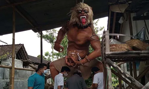 Filosofi Ogoh-Ogoh Bagi Umat Hindu di Lereng Merapi Boyolali