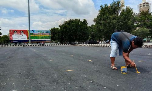 Pembukaan Pasar Kaget di Alun-Alun Karanganyar Tak Jadi Pekan Ini