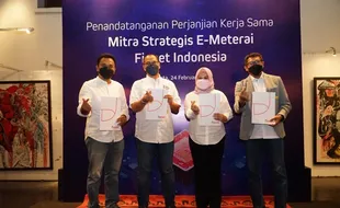 Perluas Distribusi E-Meterai, Finnet Gandeng Tiga Mitra Strategis