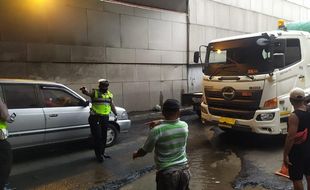 Belum Setahun, Jalan Underpass Makamhaji Rusak Lagi