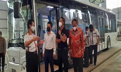 Joss! Bakrie Group Bangun Perakitan Bus Listrik di Magelang