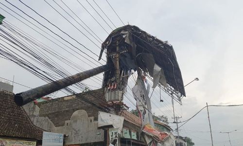 Hujan Badai Landa Sleman, Ini Dampak Kerusakan yang Ditimbulkan