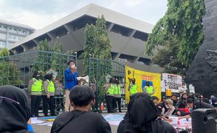 Mahasiswa Semarang Demo, Desak Ganjar Cabut IPL Tambang Desa Wadas