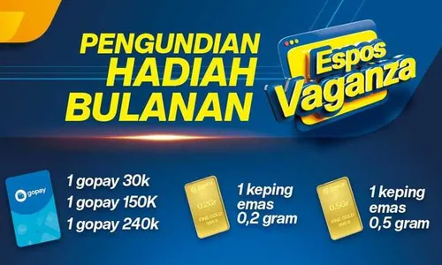 Saksikan! Live Pengumuman Pemenang Hadiah Emas dan E-Money di Sini