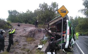 Terungkap! Ini Penyebab Kecelakaan Maut Bus di Bukit Bego Bantul