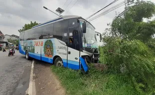 Sempat Dirawat, Korban Laka Bus Jaya Tabrak Motor di Madiun Meninggal