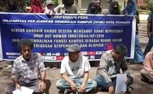 Dimenangkan MA, 4 Aktivis Mahasiswa Ternate Berhak Melanjutkan Kuliah