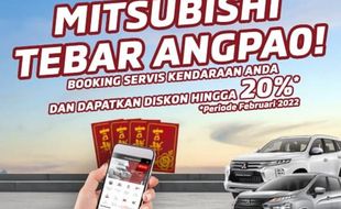 Rayakan Imlek, Mitsubishi Tebar Angpao Penuh Diskon Service Kendaraan