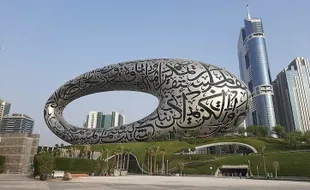 Indah nan Megah, Begini Penampakan Museum Masa Depan di Dubai