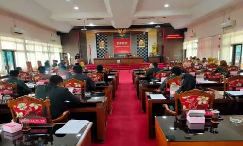 2021, DPRD Wonogiri Tetapkan 5 Raperda Jadi Perda