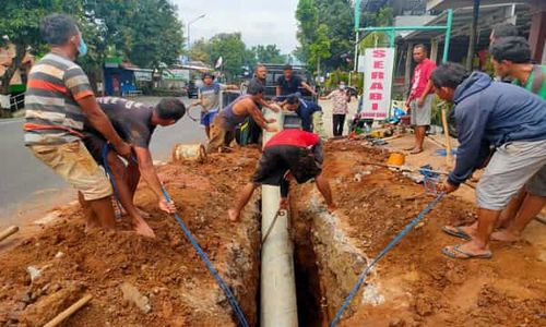 Pipa Perumda Air Minum Wonogiri Pecah, 2 Rumah Terendam Air 1 Meter