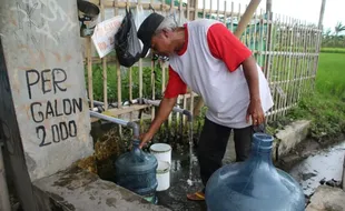 pH Tinggi, Air Sumur Bor Era Soeharto di Klaten Bisa Langsung Diminum