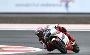 Mantap, Pembalap Asal Madiun Ini Start dari Posisi Ketiga Kelas Moto3