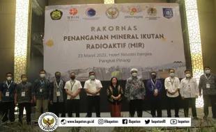 Bahas Pemanfaatan Zat Radioaktif, Bapeten Gelar Rakornas