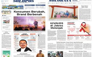 Solopos Hari Ini: Konsumen Berubah, Brand Berbenah