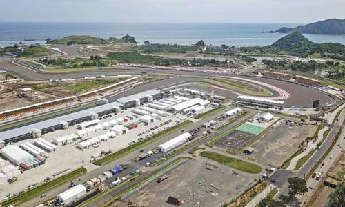 Siap Jadi Tuan Rumah Balap MotoGP, Ini Kesibukan di Sirkuit Mandalika