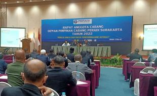 Rapat Anggota 2022, Peradi Solo Tekankan Profesionalisme Advokat