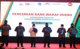 BWM Salurkan Modal Rp87,2 Miliar, Pesantren Turut Entaskan Kemiskinan