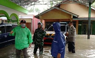 Hujan Deras, Sungai di Banyumas Meluap dan Akibatkan Banjir