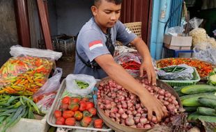 Harga Bawang Merah di Boyolali Meroket, Pembeli Kurangi Porsi Beli