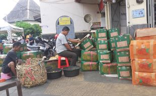 Harga Buah di Pasar Gede Solo Merangkak Naik Menjelang Ramadan