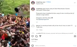 Video Viral Hujan Uang di Pekalongan, Begini Faktanya