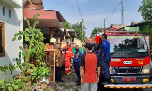 Bikin Panik, Gas Bocor Nyaris Hanguskan Usaha Katering di Sumber Solo