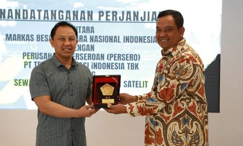 Perkuat Pertahanan Negara, Telkom Pasok Transponder Satelit ke TNI