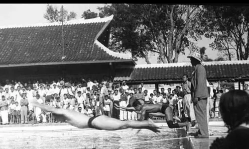 Wah, Kolam Renang Tirtomoyo Jebres Solo Pernah Dipakai PON 1948 Lho