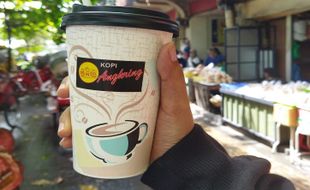 Nikmatnya Kopi Khas Solo di Pasar Gede, Cuma Rp5.000 Lur